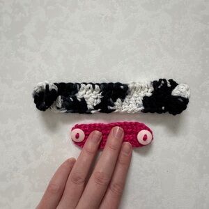 2 pack knitted nursing mask accessories